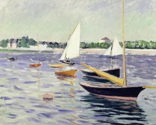 Segelbåtar vid Argenteuil, 1891